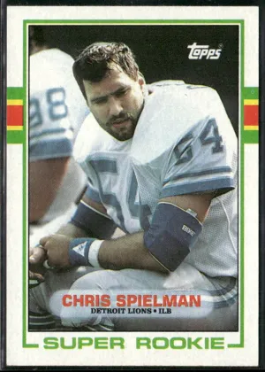 Chris Spielman 1989 Topps Football #361