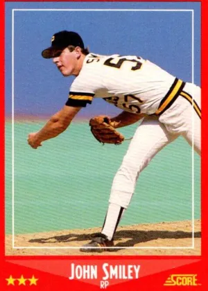 John Smiley 1988 Score Baseball #287