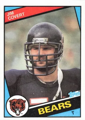 Jim Covert 1984 Topps Football #222