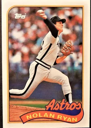 Nolan Ryan 1989 Topps Baseball #530