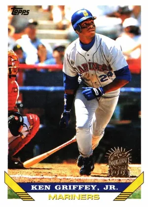 Ken Griffey Jr. 1993 Topps Baseball Florida Marlins Inaugural #179