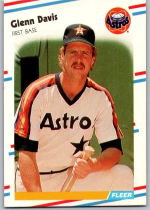 Glenn Davis 1988 Fleer Baseball #445