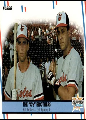 Cal Ripken Jr. / Billy Ripken 1988 Fleer Baseball #640