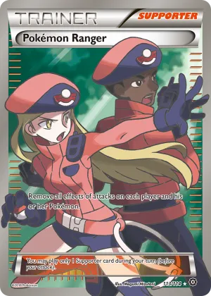 Pokémon Ranger Pokémon Steam Siege #113 Holo