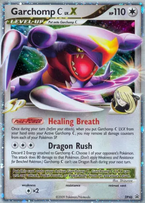 Garchomp C LV.X Pokémon DP Black Star Promos #DP46 Holo