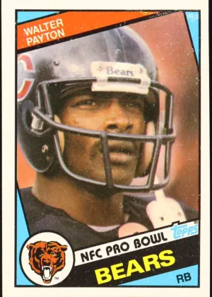 Walter Payton 1984 Topps Football #228