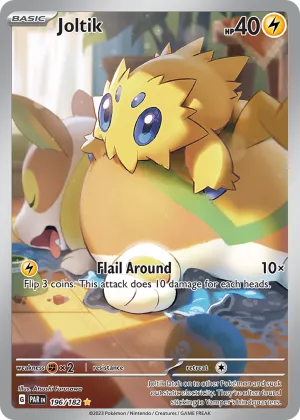Joltik Pokémon Paradox Rift #196 Holo