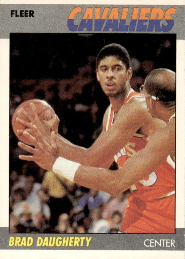 Brad Daugherty 1987 Fleer Basketball #25