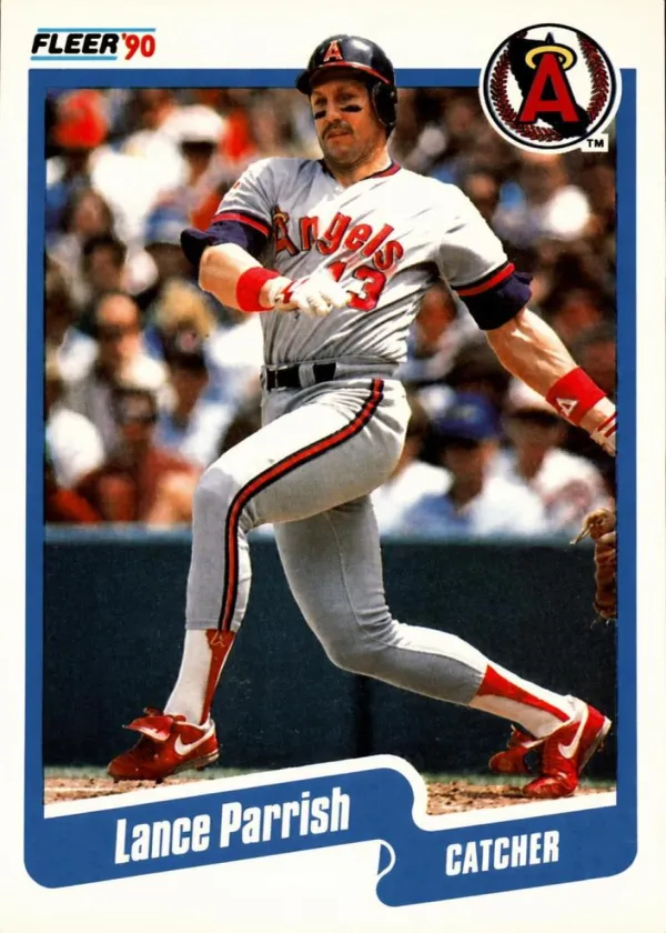 Lance Parrish 1990 Fleer Baseball #141