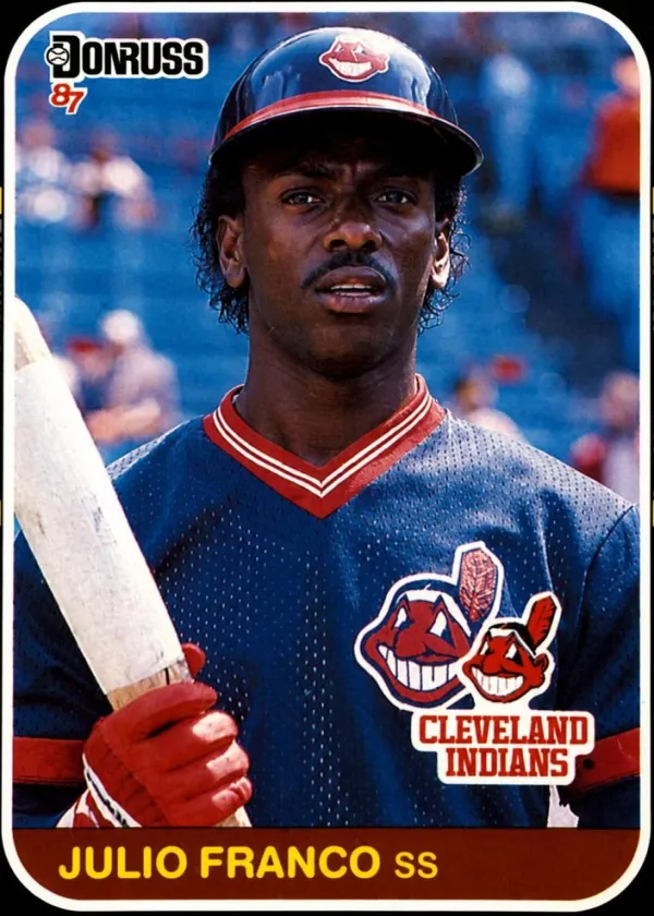 Julio Franco 1987 Donruss Baseball #131