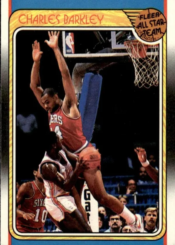 Charles Barkley 1988 Fleer All Star Basketball #129