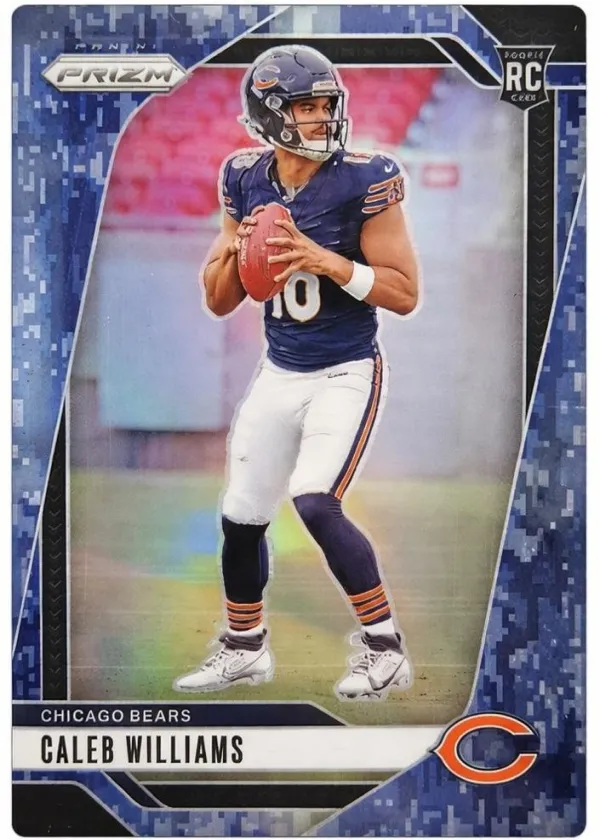 Caleb Williams 2024 Panini Prizm Football Navy Camo #301