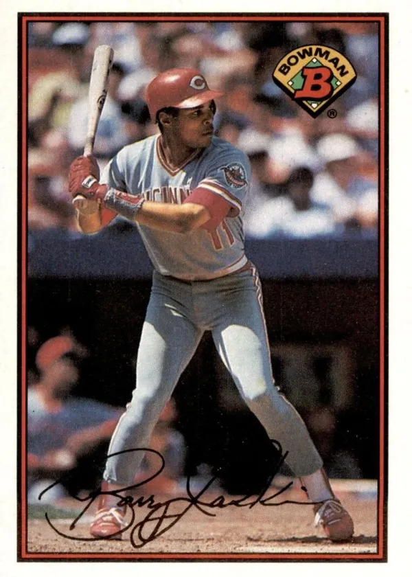 Barry Larkin 1989 Bowman Baseball Tiffany #311