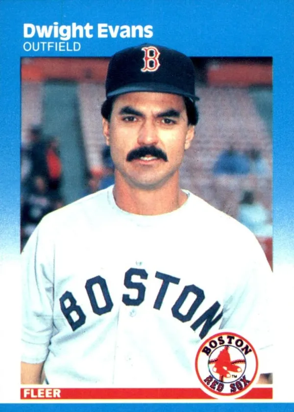 Dwight Evans 1987 Fleer Baseball #34
