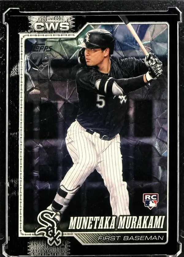 Munetaka Murakami 2026 Topps Baseball Black Diamante Foil #503