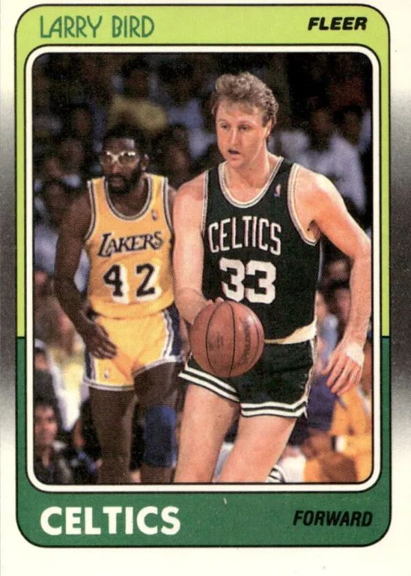 Larry Bird 1988 Fleer Basketball #9