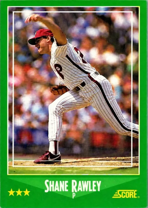 Shane Rawley 1988 Score Baseball #375