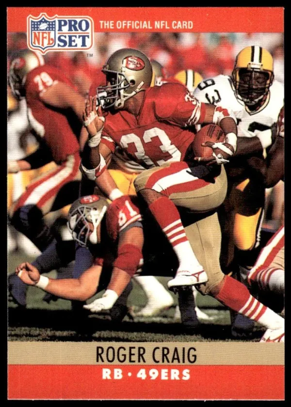 Roger Craig 1990 Pro Set Football #287