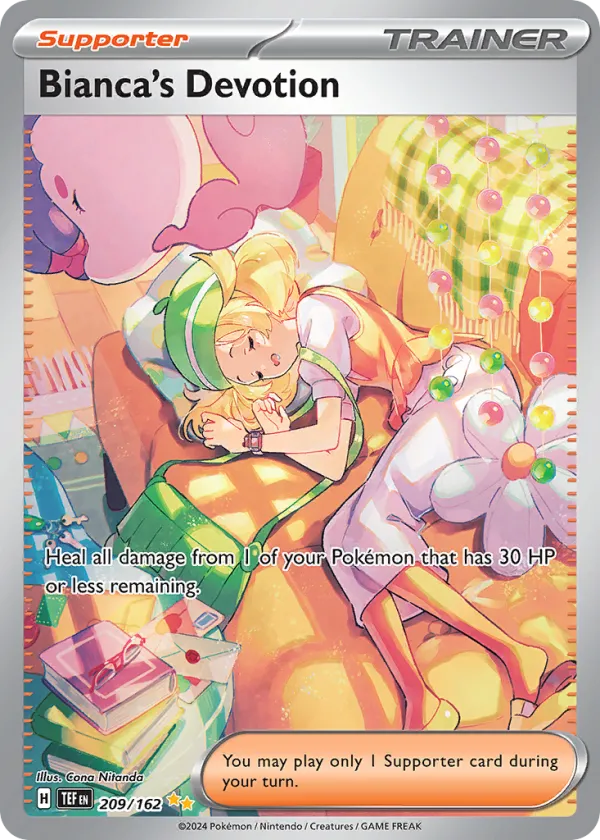 Bianca's Devotion Pokémon Temporal Forces #209 Holo