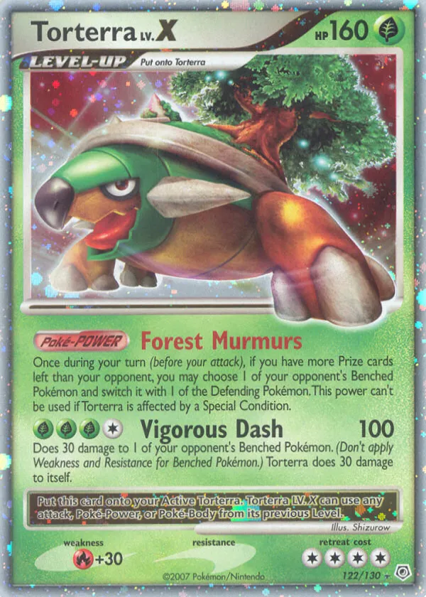 Torterra LV.X Pokémon Diamond & Pearl #122 Holo