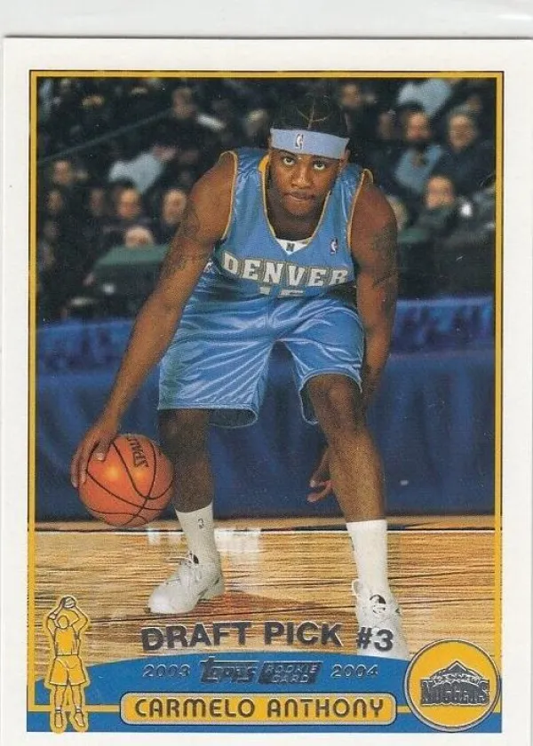 Carmelo Anthony 2003 Topps Basketball #223