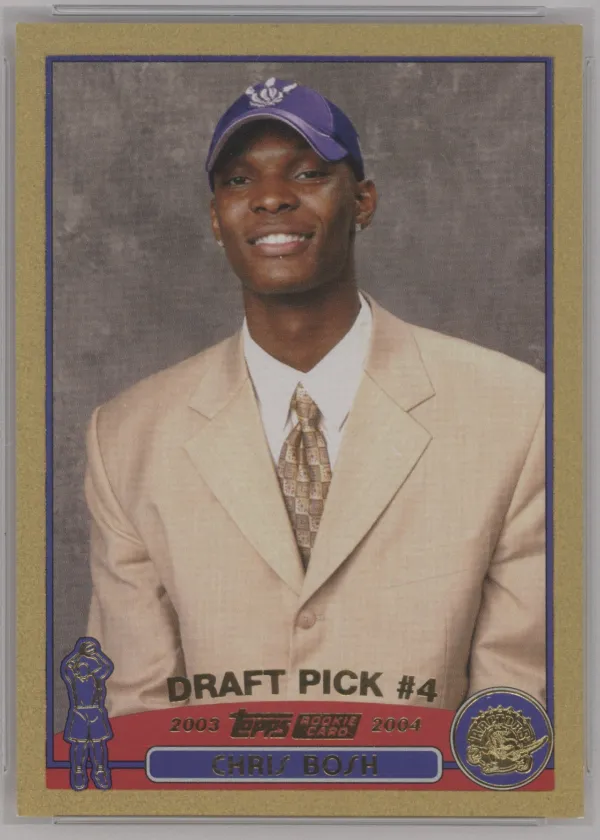 Chris Bosh 2003 Topps Basketball Gold #224