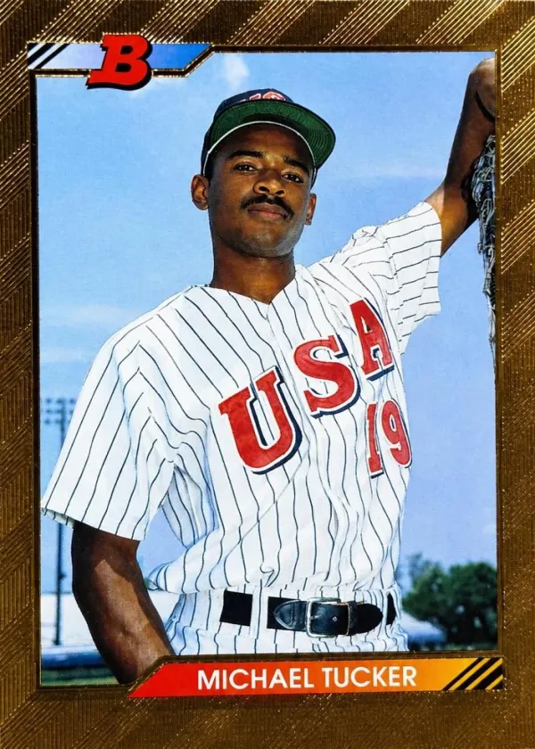 Michael Tucker 1992 Bowman Baseball #682