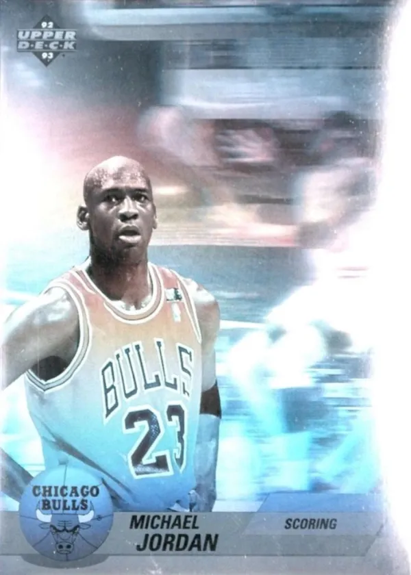 Michael Jordan 1992 Upper Deck Award Winner Holograms Basketball #AW1