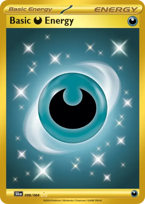 Basic Darkness Energy Pokémon Shrouded Fable #98 Holo