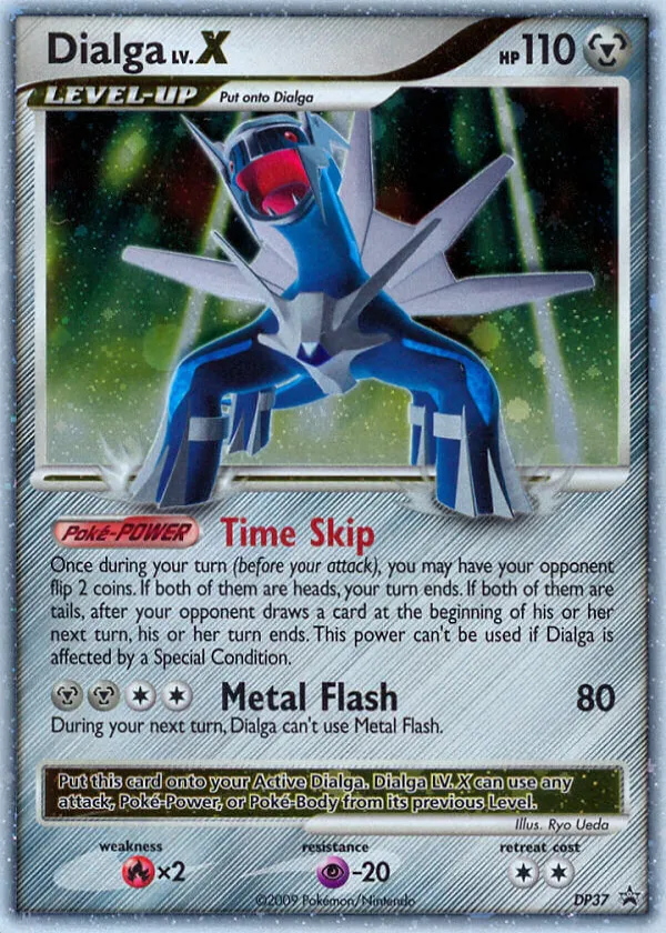 Dialga LV.X Pokémon DP Black Star Promos #DP37 Holo
