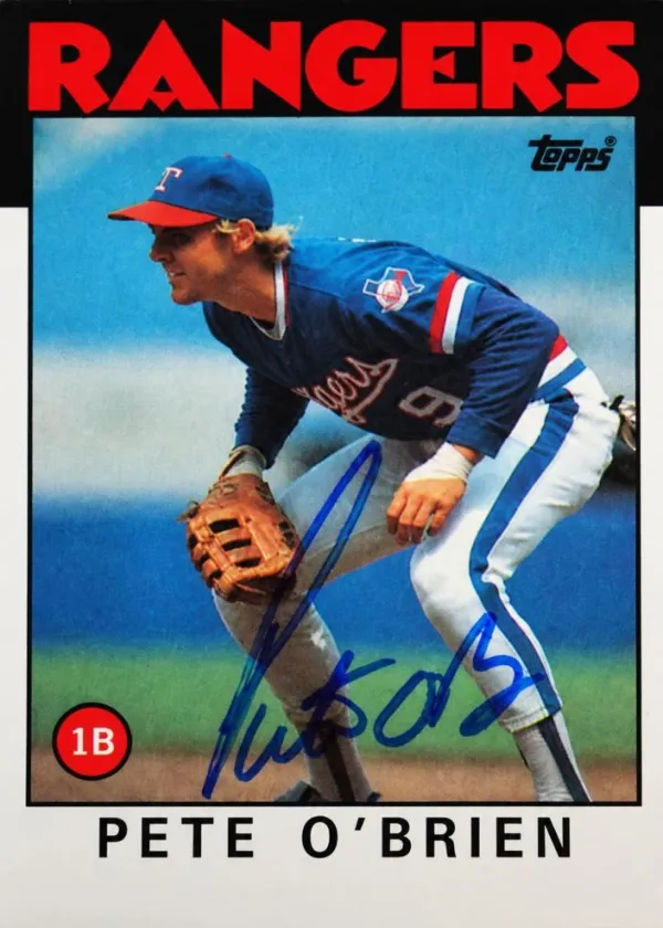 Pete O'Brien 1986 Topps Baseball #328