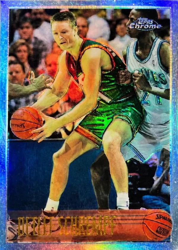 Detlef Schrempf 1996 Topps Chrome Basketball Refractor #152