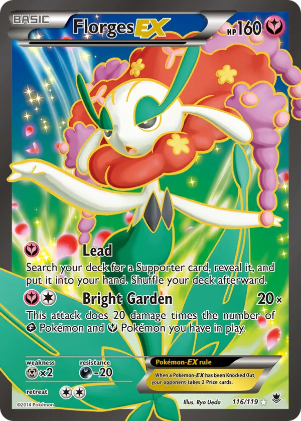 Florges-EX Pokémon Phantom Forces #116 Holo