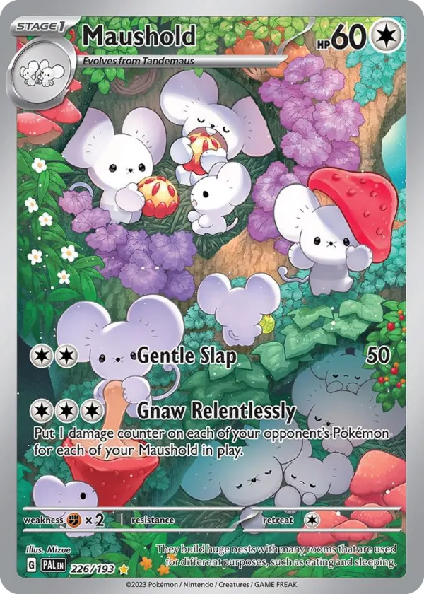 Maushold Pokémon Paldea Evolved #226 Holo