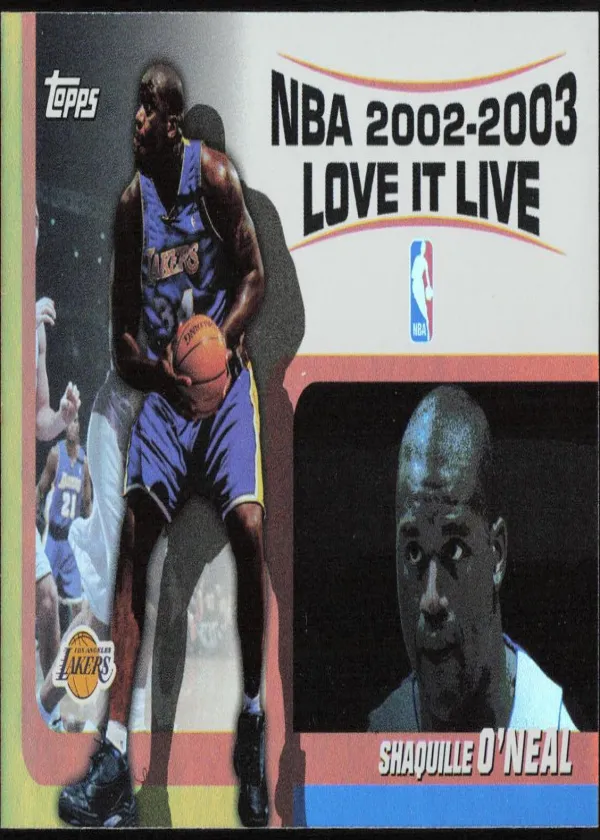 Shaquille O'Neal 2003 Topps Love It Live Basketball #LL-SO