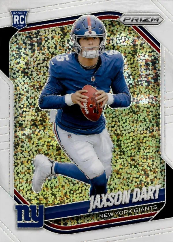 Jaxson Dart 2025 Panini Prizm Football White Sparkle #332