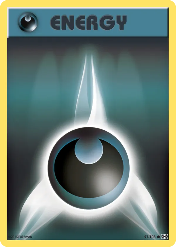 Darkness Energy Pokémon Evolutions #97 Reverse Holo