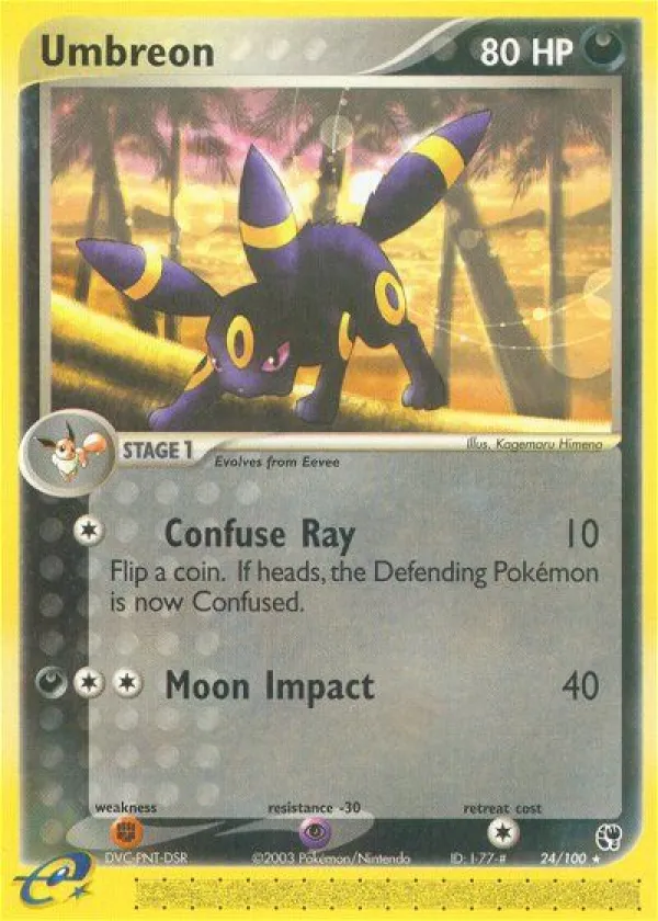 Umbreon Pokémon Sandstorm #24