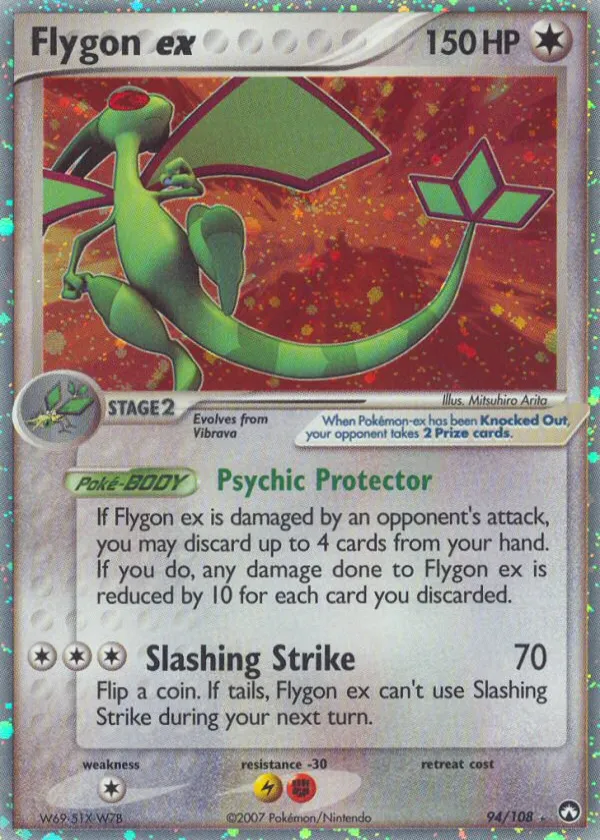 Flygon ex Pokémon Power Keepers #94 Holo