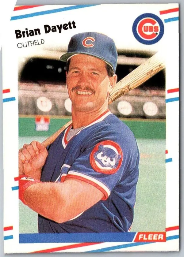 Brian Dayett 1988 Fleer Baseball #416