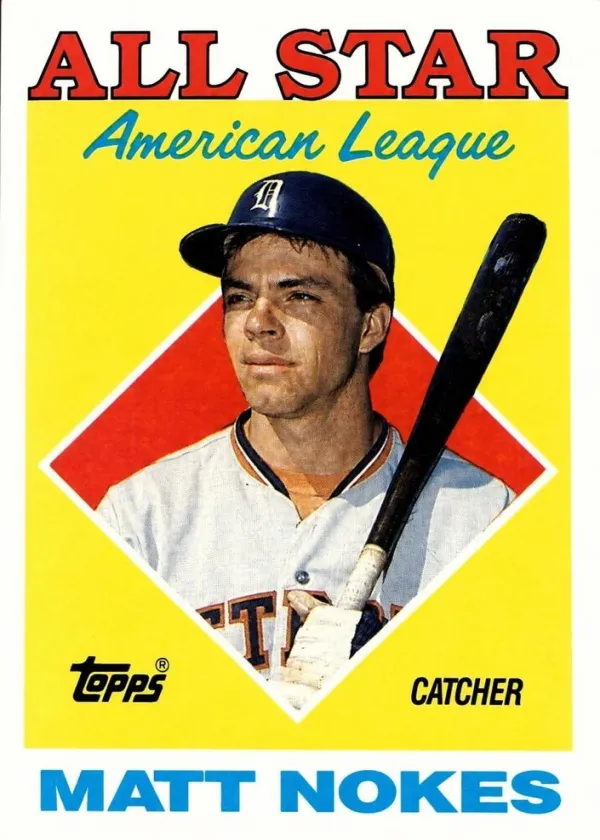 Matt Nokes 1988 Topps All-Star Baseball #393
