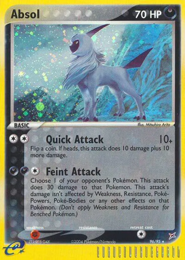 Absol Pokémon Team Magma vs Team Aqua #96 Holo