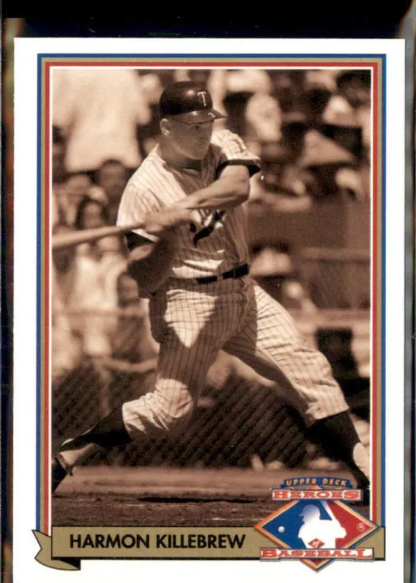 Harmon Killebrew 1991 Upper Deck Heroes of Baseball Baseball #H1