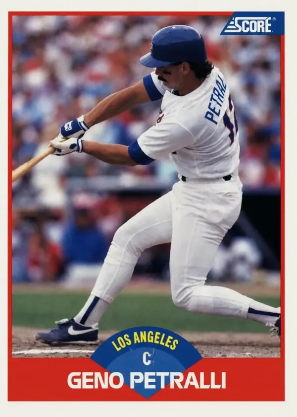 Geno Petralli 1989 Score Baseball #526
