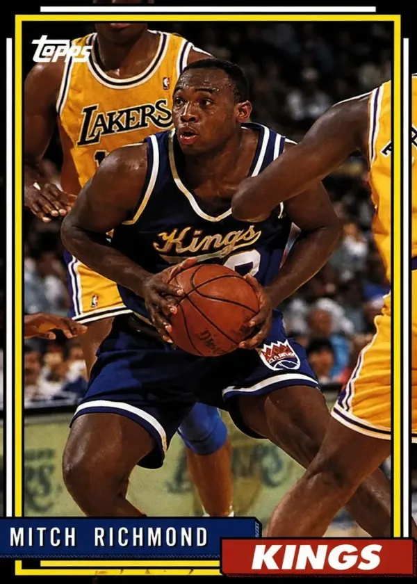 Mitch Richmond 1992 Topps Basketball #25