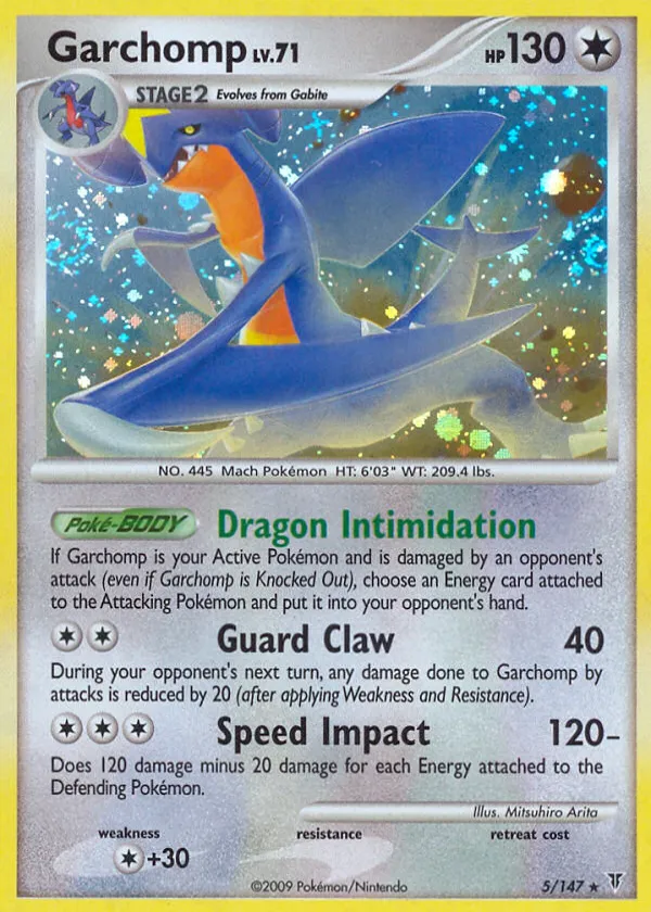 Garchomp Pokémon Supreme Victors #5 Holo