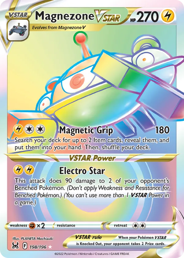 Magnezone VSTAR Pokémon Lost Origin #198 Holo