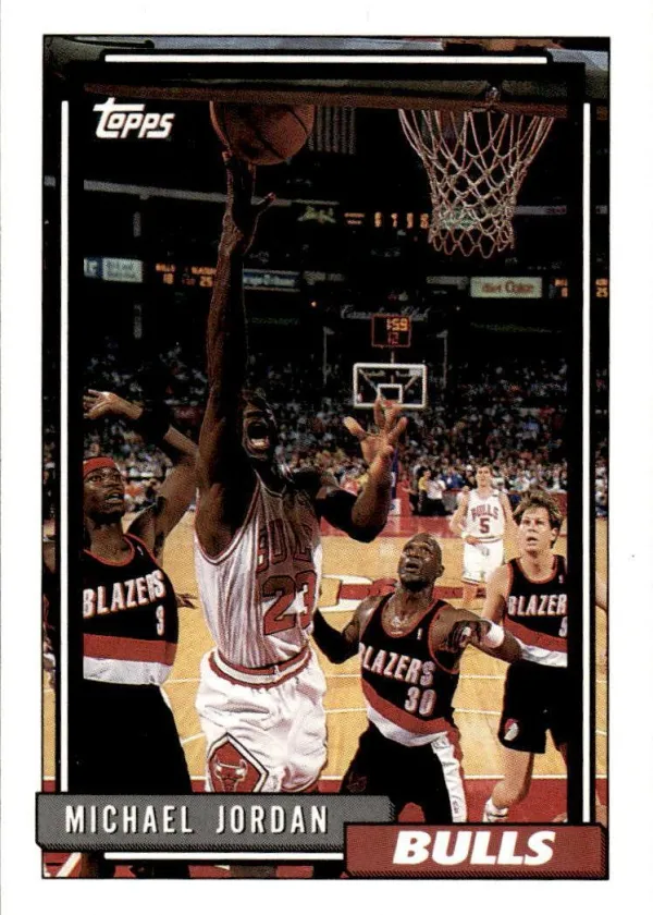 Michael Jordan 1992 Topps Basketball #141