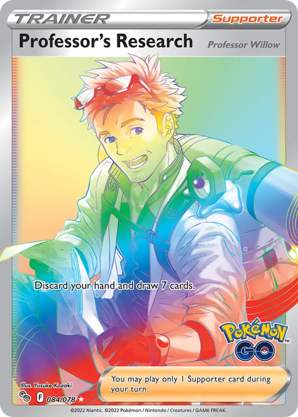 Professor's Research Pokémon Pokémon GO #84 Holo