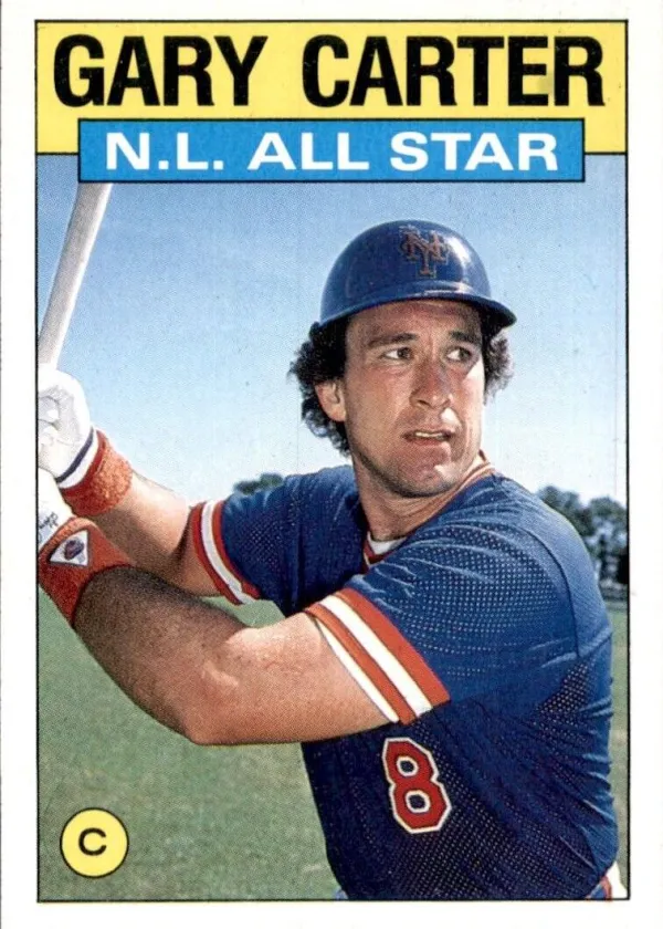 Gary Carter 1986 Topps All-Star Baseball #708